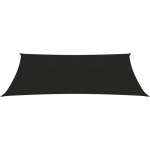 VOILE D'OMBRAGE 160 G/M² NOIR 2X4 M PEHD