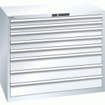 ARMOIRE 8 TIROIRS SÉRIE 78.834-CAPACITÉ 75KG-BLANC - LISTA