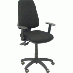 CHAISE ELCHE S BRAS RÉGLABLE ROUE PARQUET - NOIR - PIQUERAS Y CRESPO