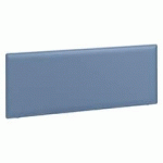 PANNEAU ACOUSTIQUE GRIS BLEU L 120 CM POUR BUREAUX BENCH - ARCH - FIXATION BLANC