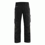 PANTALON DE TRAVAIL SERVICES STRETCH NOIR/GRIS FONCÉ TAILLE C66 - BLAKLADER