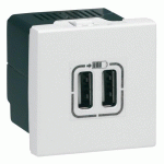 PRISE CHARGE 2 USB A/C 2400MA LEGRAND
