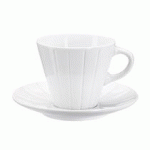 TASSE À CAFÉ 20 CL EN PORCELAINE - LOT DE 6