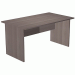 BUREAU DROIT PIEDS PANNEAUX FAST - 140 CM - FRÊNE - FRÊNE