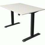 BUREAU RÈGLABLE MOVE1FONCTION MÉMOIREANTRL120XP80CMBLANC - KERKMANN