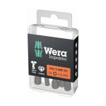 WERA - EMBOUT BIT IMPAKTOR 1/4 DIN 3126 E6.3 HEXAGONAL 4X50MM 5ER PACK