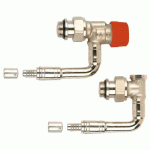 KIT DE ROBINETTERIE THERMOSTATIQUE -BITUBE M30 - EQUERRE INVERSÉ À SERTIR D16 DOUBLE/TRIPLE PANNEAUX COMAP