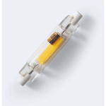 AMPOULE LED R7S 4W 400 LM COB 78MM NO FLICKER BLANC NEUTRE 3800K - 4200K 360º