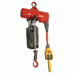 PALAN PNEUMATIQUE 72/12 FIXE À CROCHET - 1 BRIN - CAPACITÉ 250 KG - MANUTAN COLLECTIVITÉS