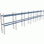 RACK 1 DÉPART + 5 SUIVANTS LXLXH 2700X17100X4000 800KG 2 NIV - BITO