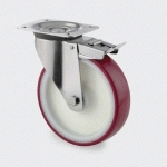 ROULETTE POLYAMIDE PIVOTANTE DIAMÈTRE ROUE 160 MM - TENTE