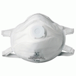 BOÎTE DE 10 MASQUES COQUES RESPIRATOIRES JETABLES AVEC VALVE FFP2 NR D SL - COVERGUARD - 23206