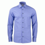 J.HARVEST & FROST PURPLE BOW 141 CHEMISE SLIM FIT HOMMES MARINE/À CARREAUX - TAILLE XL