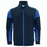 PRINTER PRIME PRIME SWEATSHIRT FULLZIP HOMMES MARINE/COBALT - TAILLE S