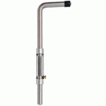 VERROU À BAÏONNETTE À DOUILLE RENFORCÉE RÉGLABLE EN ACIER ZINGUÉ BLANC - 16 X 300 MM BOURG INDUSTRIES
