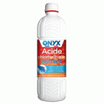 ACIDE CHLORHYDRIQUE PROTECT POUR MÉTAUX - SANS DANGER POUR LA PEAU - 1L ONYX