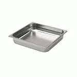 BAC GASTRO INOX 2/3 PERFORÉ - H 20 MM