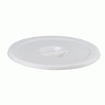 COUVERCLE POUBELLE ALIMENTAIRE PRATIK 100 LLITRES ROSSIGNOL, BLANC