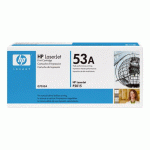 HP 53A - Q7553A TONER NOIR POUR IMPRIMANTE LASER - TONER AUTHENTIQUE