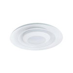 PLAFONNIER LED Ø 55 CM BLANC BLANC PAGLIARE H: 12 CM