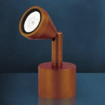BUSCH LAMPE DE TABLE LED MINI, ORIENTABLE, ANTIQUE, 5.000K