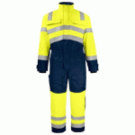 PROJOB 6202 COMBINAISON MATELASSEE - EN ISO 20471 CLASSE 3 JAUNE/MARINE - TAILLE 44