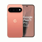 SMARTPHONE GOOGLE PIXEL 11 PRO 6.3'' OLED 5G DOUBLE SIM 512 GO ROSE PÊCHE
