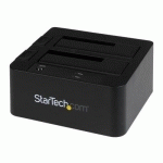 STARTECH.COM STATION D'ACCUEIL USB 3.0 / ESATA POUR 2 DISQUES DURS SATA III DE 2,5 / 3,5 - DOCK HDD / SSD AVEC UASP ET SATA 6 GB/S - NOIR - CONTRÔLEUR DE STOCKAGE - SATA 6GB/S - ESATA 6GB/S, USB 3.0