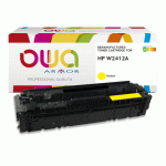 TONER REMANUFACTURÉ OWA - TRÈS TRÈS HAUTE CAPACITÉ - JAUNE - POUR HP W2412A - TONER COMPATIBLE
