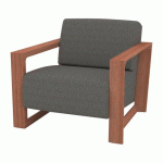 CHAUFFEUSE NORDICO - 1 PLACE - GRIS