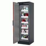 ARMOIRE SÉCURITÉ Q-PEGASUS-90 Q90.195.060.WDAC GRIS/ROUGE - ASECOS