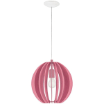 PLAFONNIER LAMPE PENDULE ROSE DESIGN ÉCLAIRAGE CHAMBRE FILLES DANS UN ENSEMBLE COMPRENANT DES AMPOULES LED