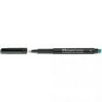 FABER CASTELL FEUTRE MULTIMARK POUR ÉCRITURE SUR CD/DV, POINTE FINE, ENCRE NOIRE PERMANENTE