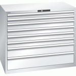 LISTA - ARMOIRE À TIROIRS (HXLXP) 100 X 119,3 X 72,5 CM KEY LOCK R7035