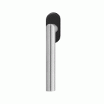POIGNÉE DE FENÊTRE RHODOS EF284 ROSACE OVALE OSCILLO-BATTANT -SATINÉ NOIR KARCHER DESIGN