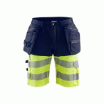 SHORT HAUTE VISIBILITÉ STRETCH 4D TAILLE C56 - BLAKLADER
