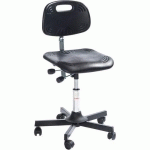 SIÈGE ATELIER CLASSIC - MEDIUM - ACIER - NOIR - GLOBAL PROFESSIONAL SEATING