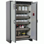 ARMOIRE SÉCURITÉ Q-CLASSIC-30 Q30.195.116 GRIS/GRIS - MANUTAN COLLECTIVITÉS