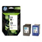 HP CARTOUCHE JET D'ENCRE PACK N° 21 + 22 SD367AE