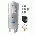 KIT COMPLET RÉSERVOIR GALVANISÉ MASSAL SP TYPE ACS 500 LITRES 6 BARS