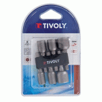 LOT DE 6 EMBOUTS - Ø6 À 13 MM TIVOLY