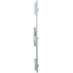 METALUX COFFRE PÊNE DORMANT 1/2 TOUR 3 POINTS ENTR'AXE 92 - U 24 X 6 - REF. U 7/36