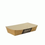 PLATEAUX À FRITES PAPSTAR PURE - L - « GOOD FOOD » - 50 PIÈCES