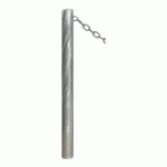 POTELET CARREFOUR Ø76 MM CHAINES 1 ANNEAU GALVA - PROCITY