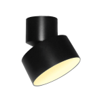 LINDBY SPOT LED NIVORIA, Ø 14 CM, NOIR, ORIENTABLE