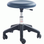 TABOURET BETA OCTOPUS - IMITATION CUIR - MEDIUM - BLEU - GLOBAL PROFESSIONAL SEATING