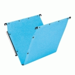 LOT DE 25 - DOSSIER SUSPENDU POUR ARMOIRES KRAFT ULTIMATE AZV ELBA FOND 15 MM BLEU