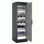 ARMOIRE SÉCURITÉ Q-PEGASUS-90 Q90.195.060.WDACR GRIS/JAUNE - ASECOS