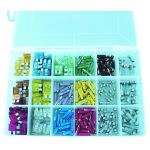 COFFRET 390 FUSIBLES LAME,STEATITE,VERRE ASSORTIMENT