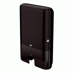 DISTRIBUTEUR D'ESSUIE-MAINS TORK XPRESS ENCHEVÊTRÉS NOIR H2, DISTRIBUTION FEUILLE-À-FEUILLE, MODÈLE MINCE